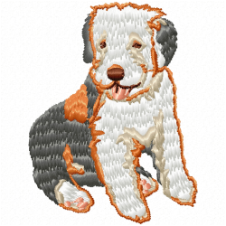 Dogs Embroidery Design 2